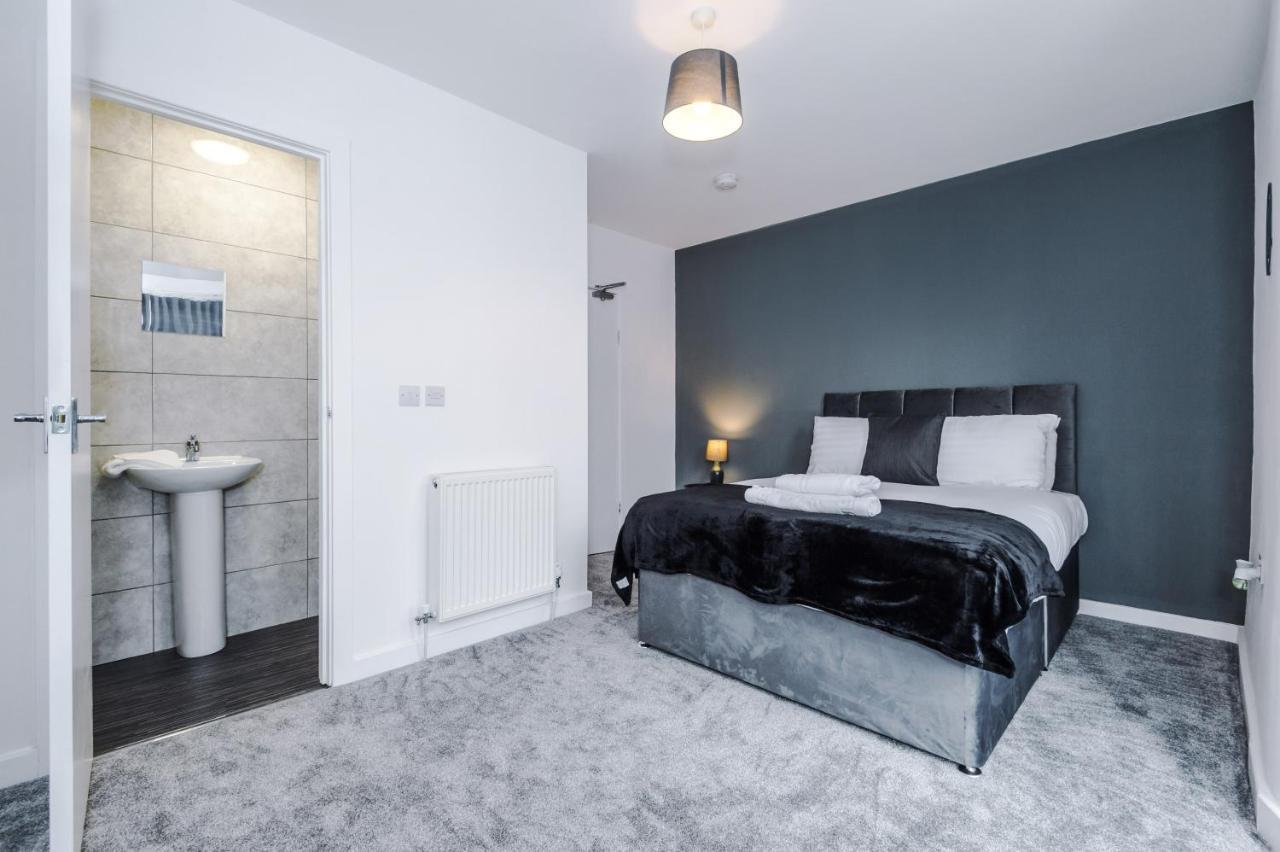 Cosy 3 Bed 3 Bath House - Central Liverpool -Self Check-In & Free Parking! Villa Ngoại thất bức ảnh